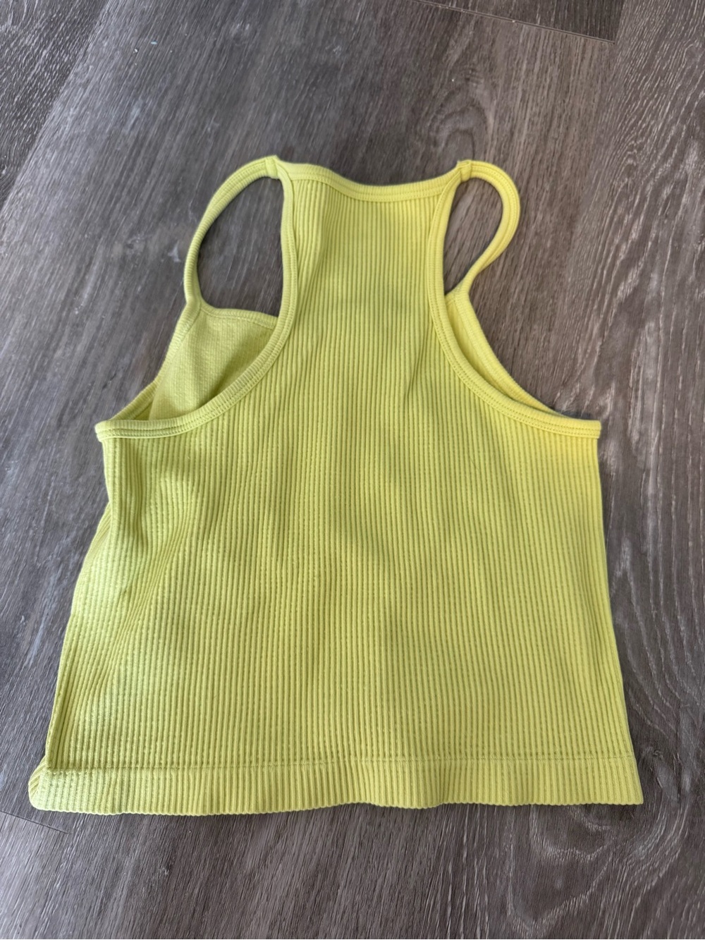 Aura Ribbed Racerback Tank Top - Picture 3 of 3